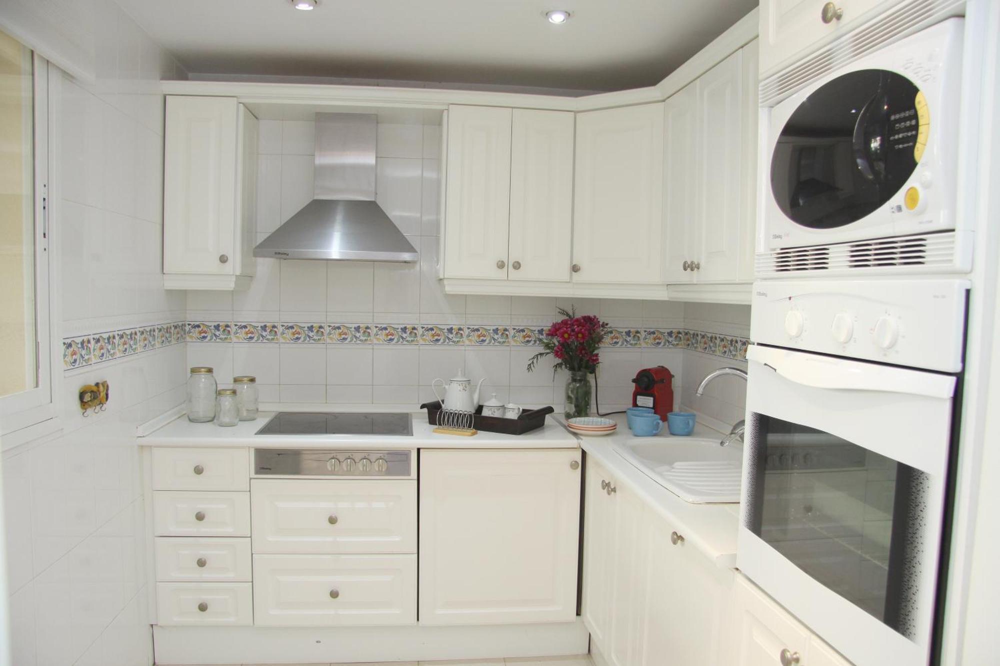Hacienda Playa Elviria 300 M Playa,Jardin , 2 Hab ,Marbella Appartement Buitenkant foto