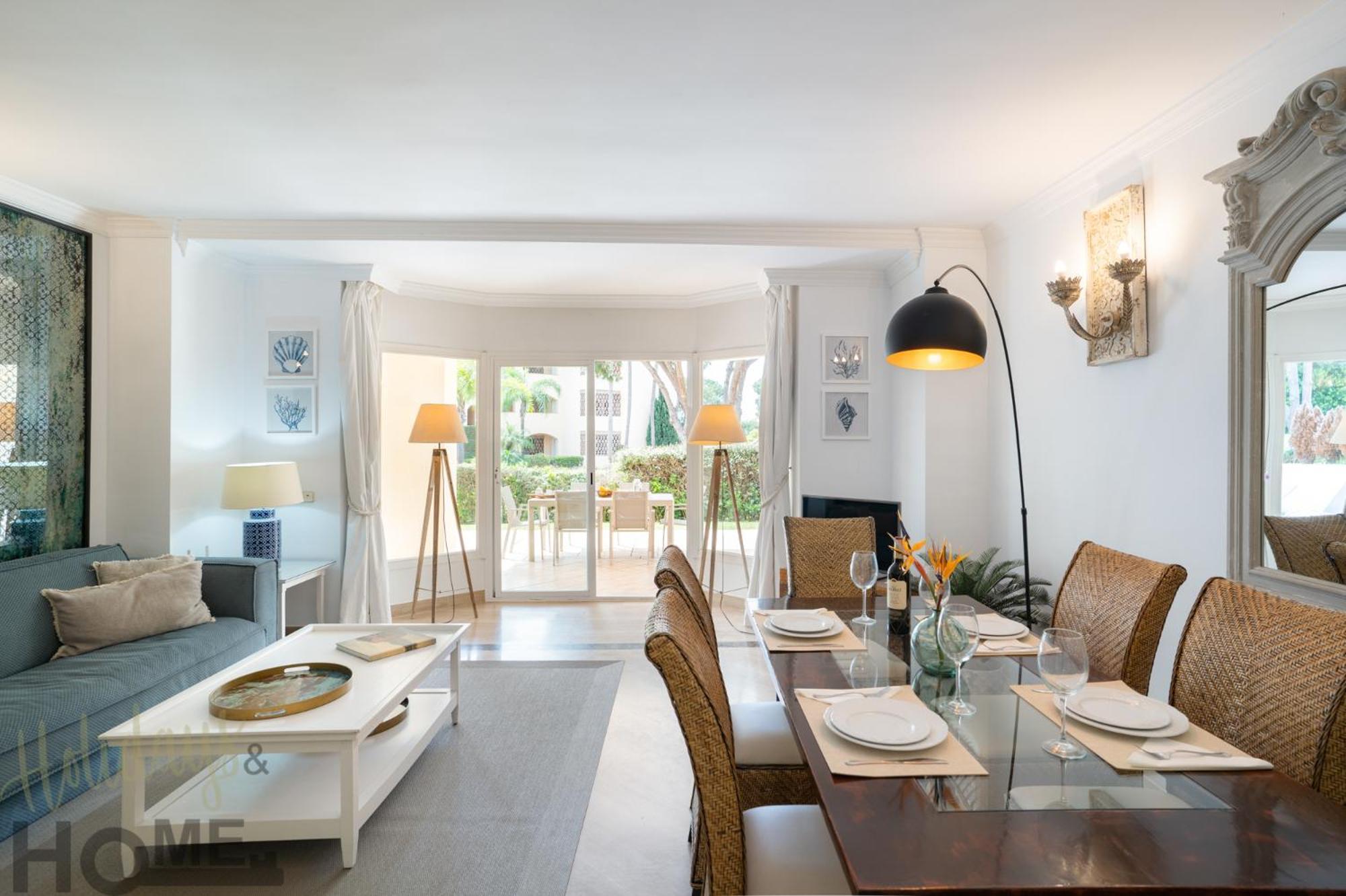Hacienda Playa Elviria 300 M Playa,Jardin , 2 Hab ,Marbella Appartement Buitenkant foto