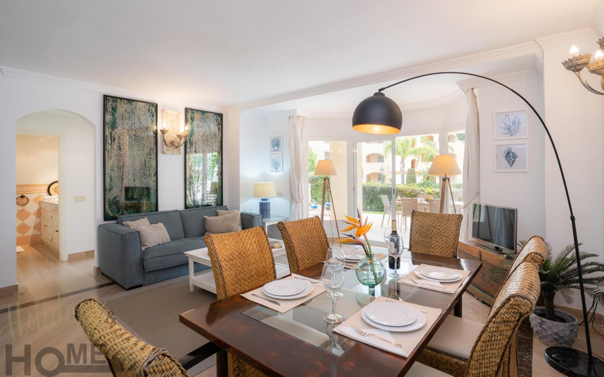 Hacienda Playa Elviria 300 M Playa,Jardin , 2 Hab ,Marbella Appartement Buitenkant foto