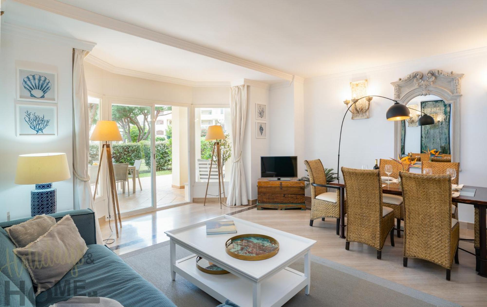 Hacienda Playa Elviria 300 M Playa,Jardin , 2 Hab ,Marbella Appartement Buitenkant foto
