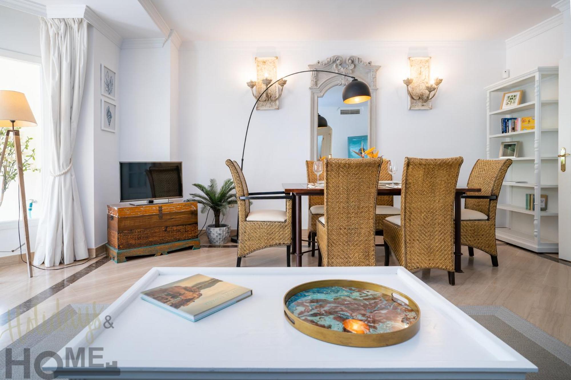 Hacienda Playa Elviria 300 M Playa,Jardin , 2 Hab ,Marbella Appartement Buitenkant foto